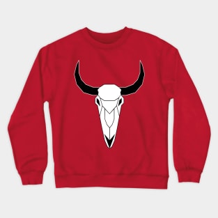 Geo-Bull Skull Crewneck Sweatshirt